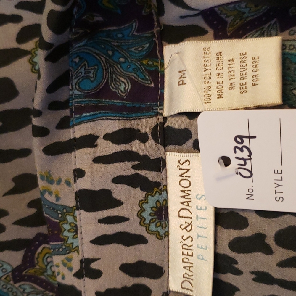 Drapers & Damons Button Down Multi print blouse (0439) 💥 - Picture 5 of 7